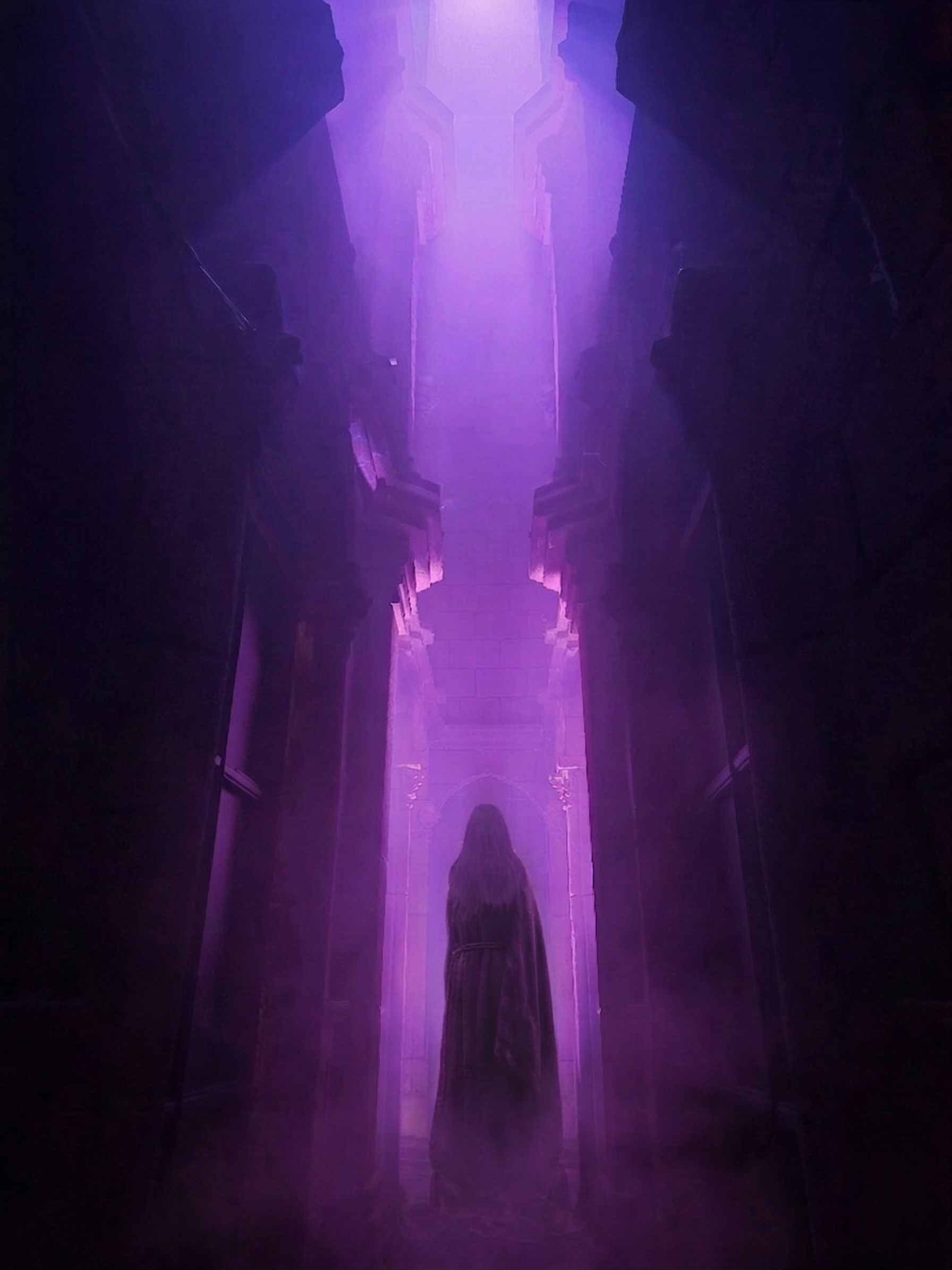 Figura en un pasillo de Harrenfall